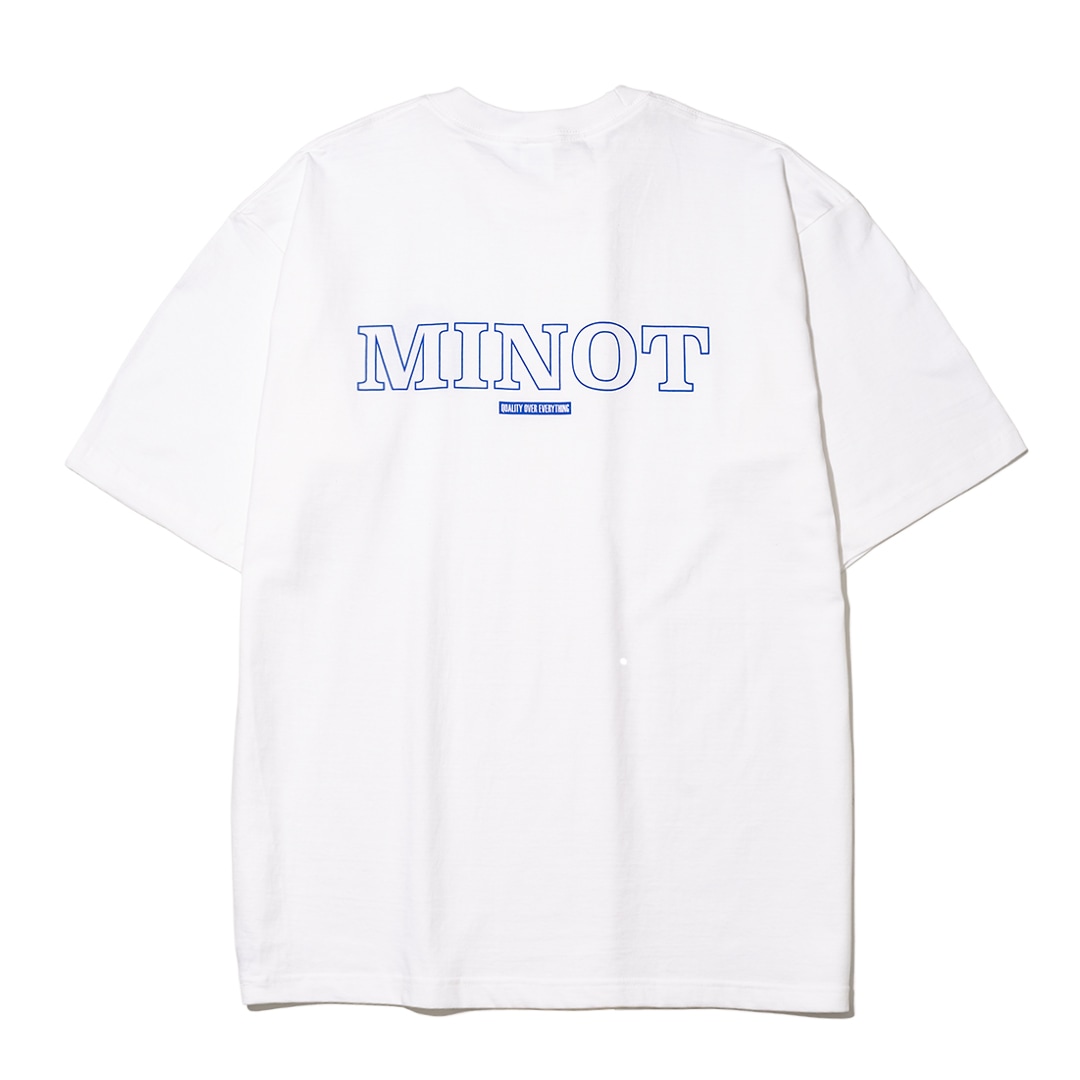 �ڿ��̸�����ʡ�MINOT LOGO TEE S/S�ʥۥ磻�ȡˡ�MINOT��T����ġ�