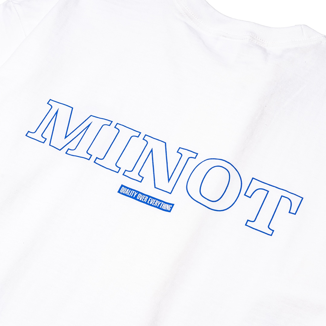 �ڿ��̸�����ʡ�MINOT LOGO TEE S/S�ʥۥ磻�ȡˡ�MINOT��T����ġ�