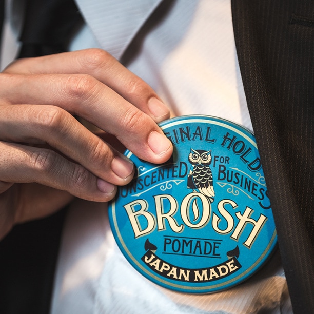 DRESSKIN,ドレスキン,BROSH,ブロッシュ,BROSH POMADE,ブロッシュポマード