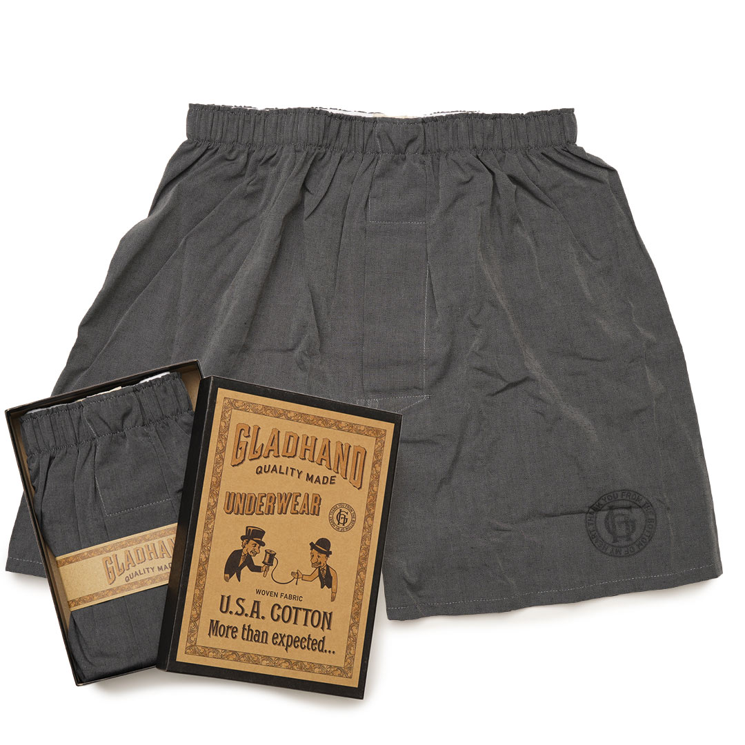 STANDARD BOXER SHORTS "1POINT" BLACKʥܥåˡGLAD HAND ʥѥġ