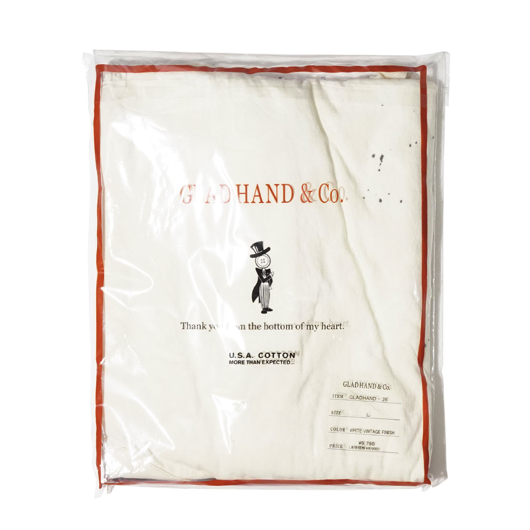 VINTAGE FINISH STANDARD HENRY POCKET L/S T-SHIRTS_26��WH�ˡ�GLAD HAND ��T����ġ�