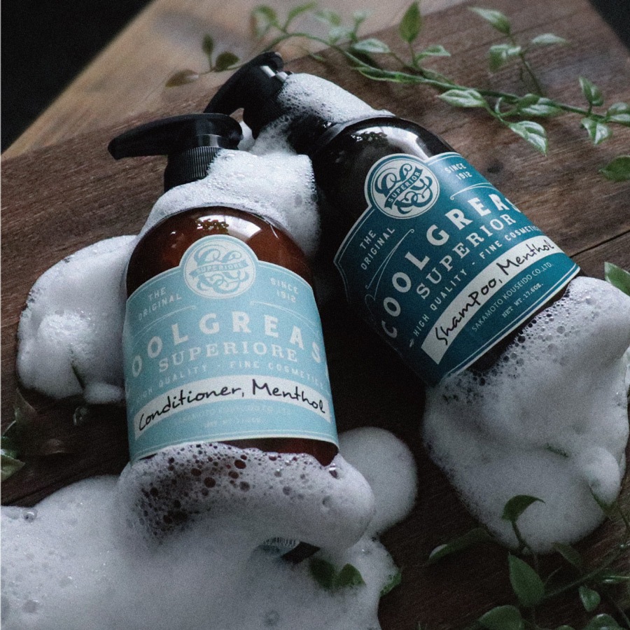 SHAMPOO MENTHOLCOOLGREASE SUPERIOREʥס