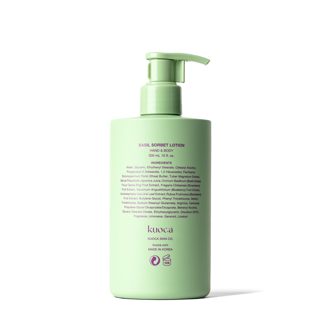 BASIL SORBET HAND&BODY LOTIONkuocaʥϥɡܥǥ꡼