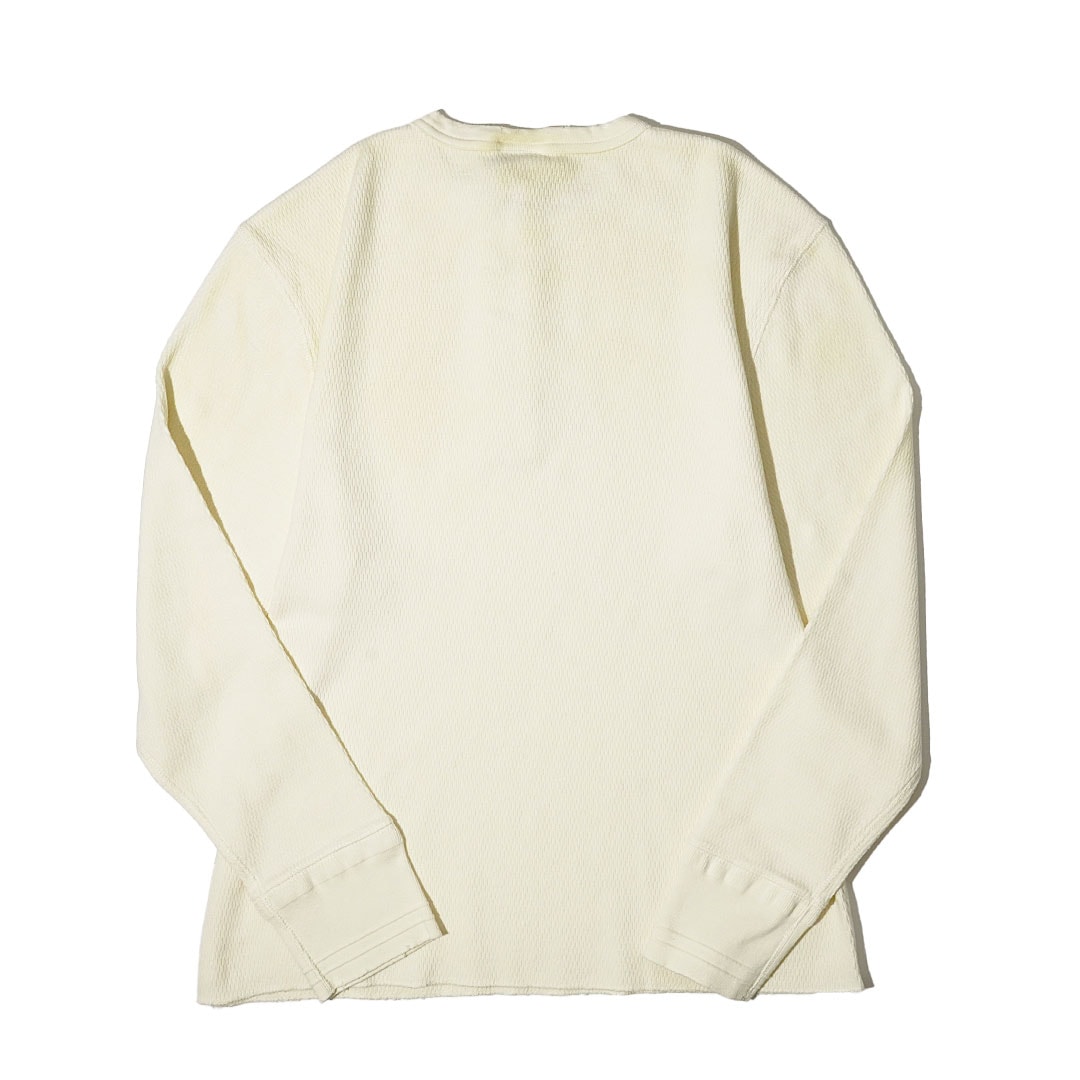 VINTAGE FINISH STANDARD WAFFLE HENRY L/S T-SHIRTS_28��WH�ˡ�GLAD HAND ��T����ġ�