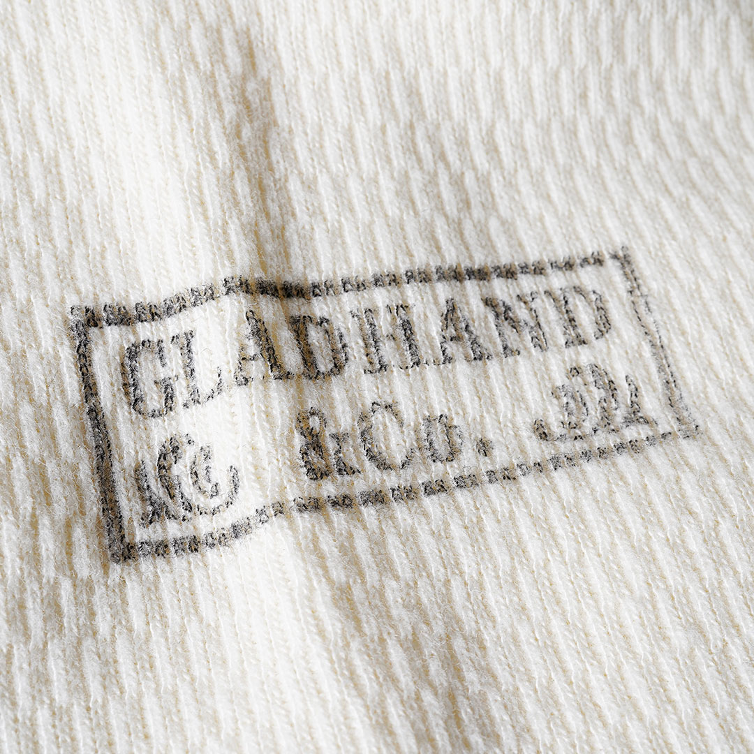 VINTAGE FINISH STANDARD WAFFLE HENRY L/S T-SHIRTS_28��WH�ˡ�GLAD HAND ��T����ġ�