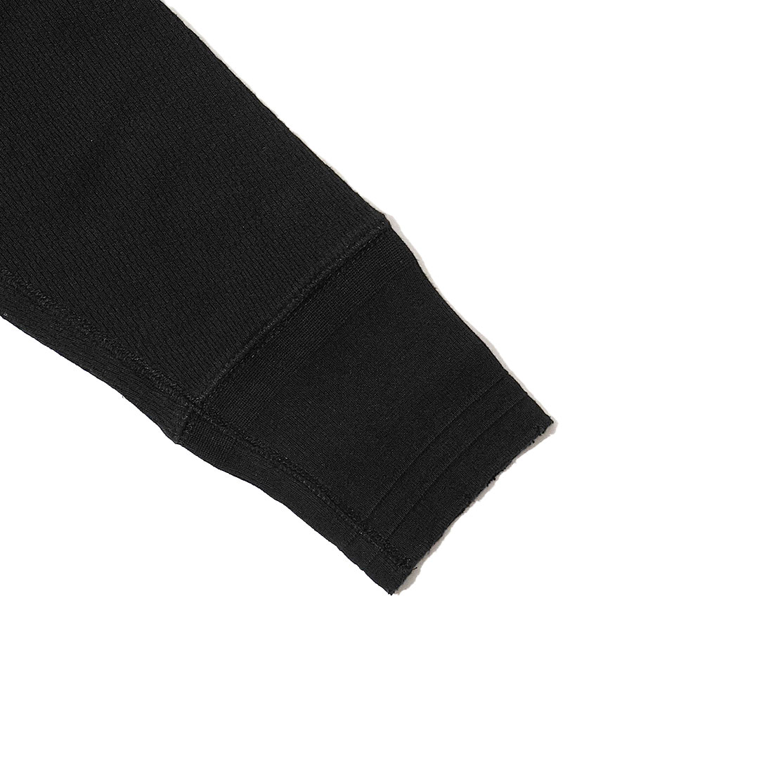 VINTAGE FINISH STANDARD WAFFLE HENRY L/S T-SHIRTS_28BKˡGLAD HAND Tġ