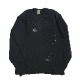 VINTAGE FINISH STANDARD WAFFLE HENRY L/S T-SHIRTS_28BKˡGLAD HAND Tġ