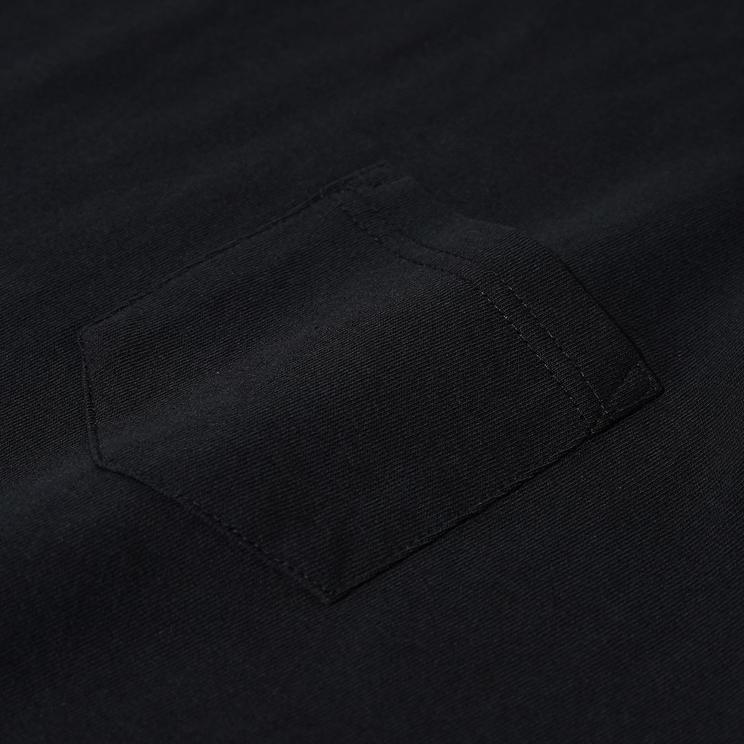 HEAVY WEIGHT BINDER NECK L/S POCKET T-SHIRTS_34BKˡGLAD HAND Tġ