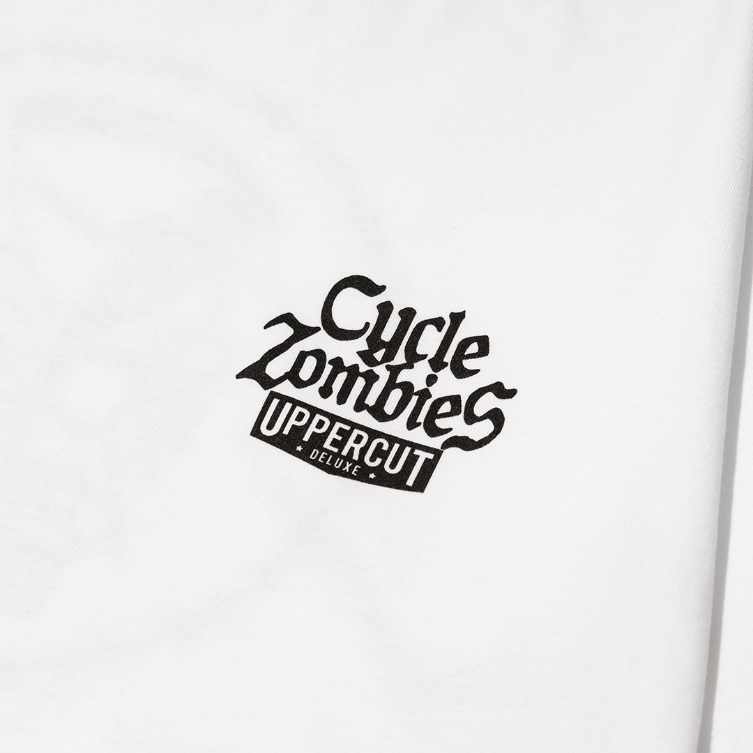 �ڸ����CYCLE ZONBIES �� UPPERCUT TEE��WHITE�ˡ�UPPERCUT��T����ġ�