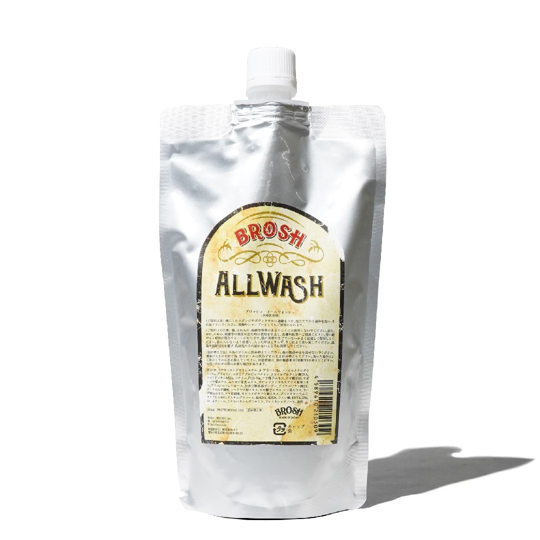 BROSH ALL WASH -WOOD SEED- 詰替え用／BROSH（全身用シャンプー