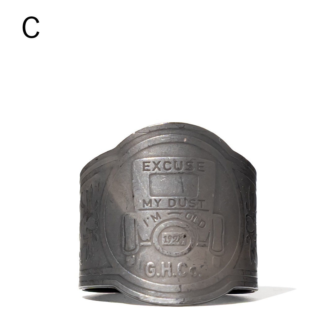 CIGAR TAG RING BLACK��GLAD HAND�ʥ�󥰡�