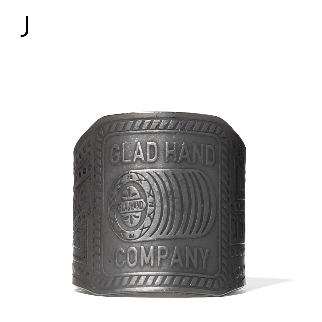 CIGAR TAG RING BLACK��GLAD HAND�ʥ�󥰡�
