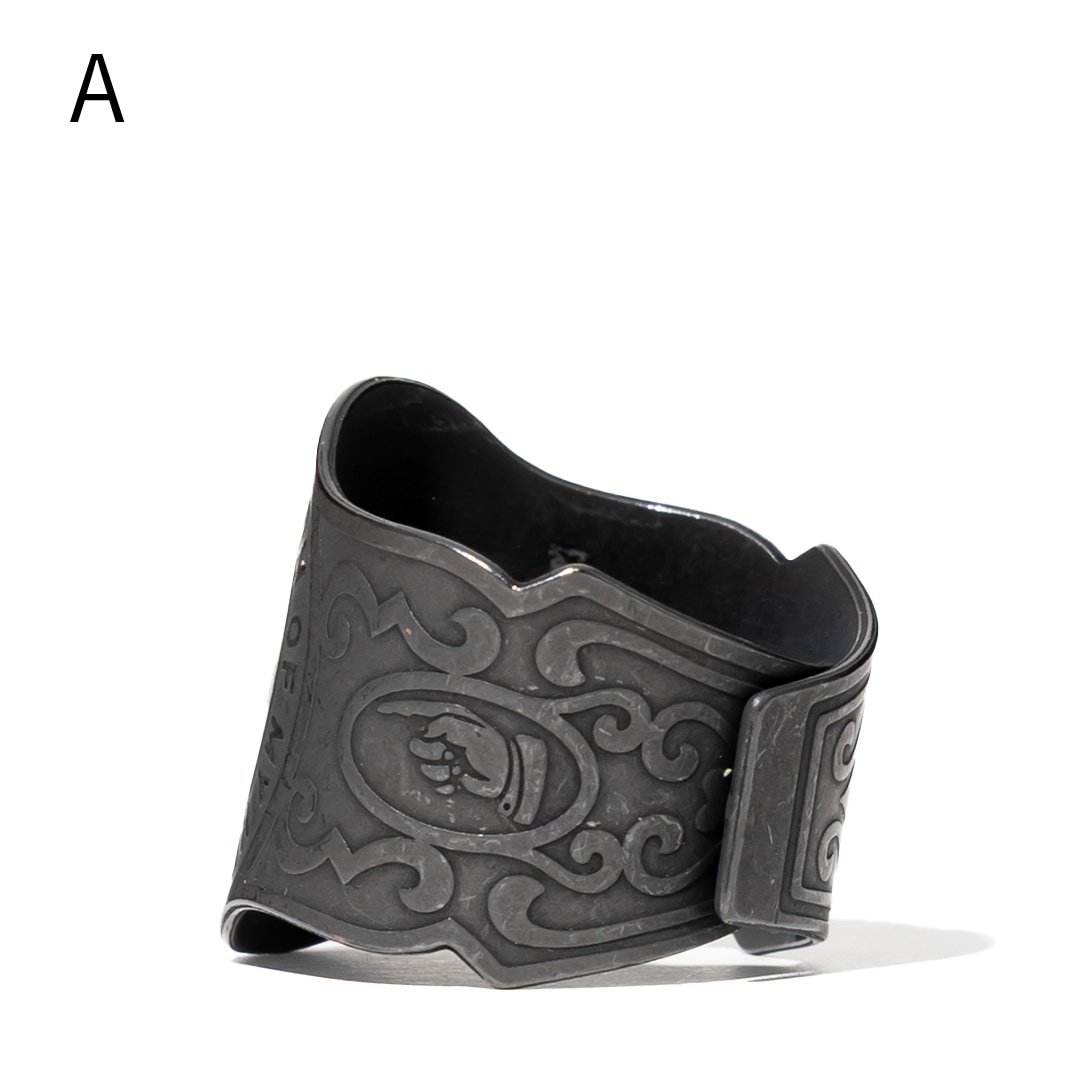 CIGAR TAG RING BLACK��GLAD HAND�ʥ�󥰡�