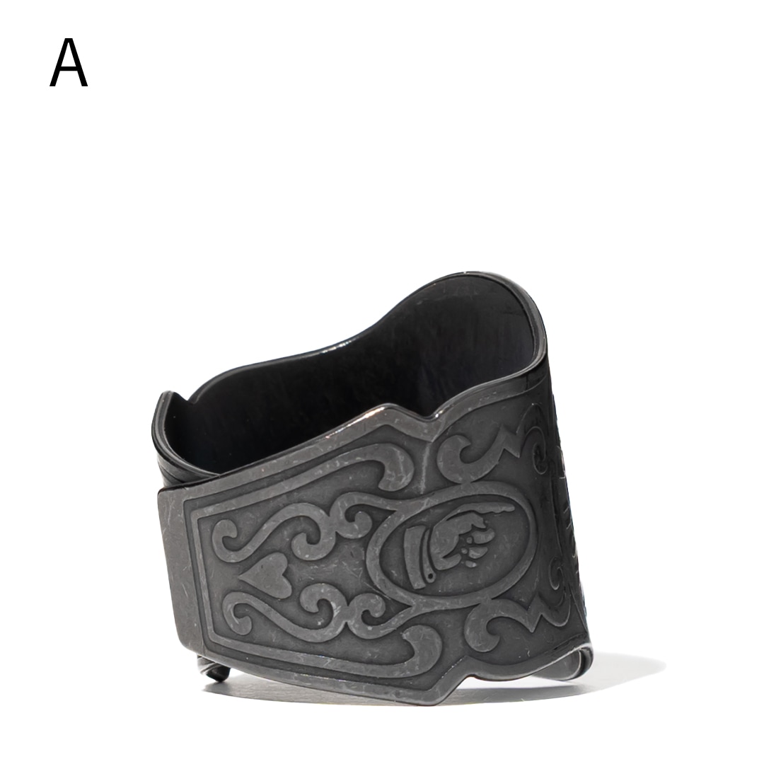 CIGAR TAG RING BLACK��GLAD HAND�ʥ�󥰡�