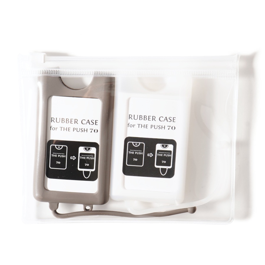 Rubber Case Mocha & Clear SetTHE PUSHʥϥɥץ졼