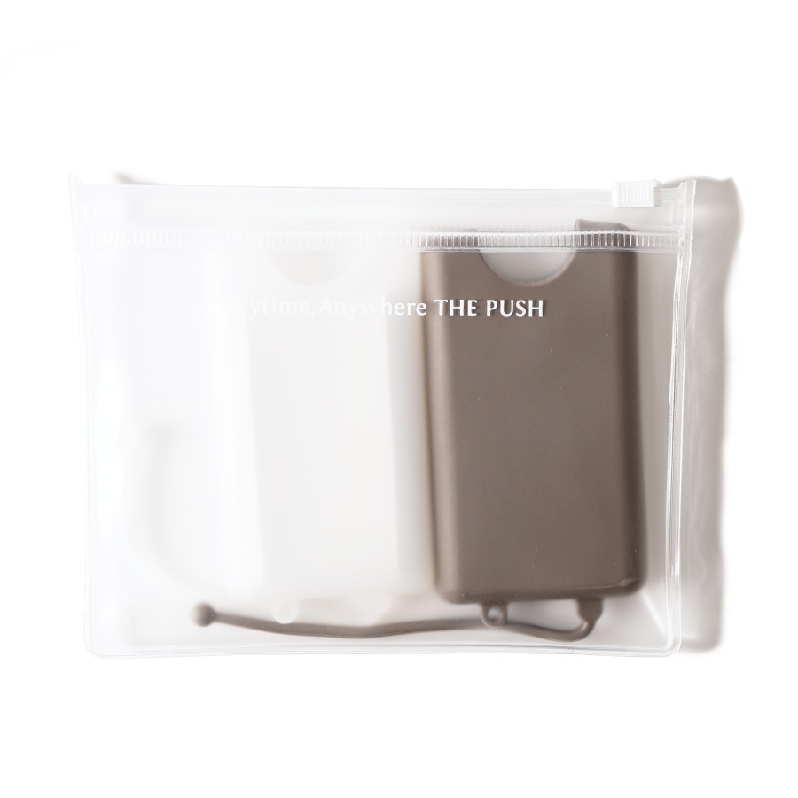 Rubber Case Mocha & Clear SetTHE PUSHʥϥɥץ졼