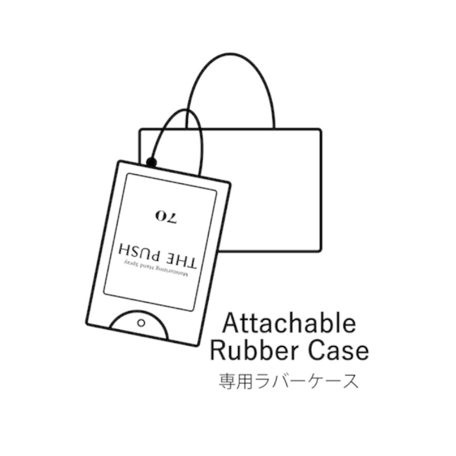 Rubber Case Mocha & Clear SetTHE PUSHʥϥɥץ졼