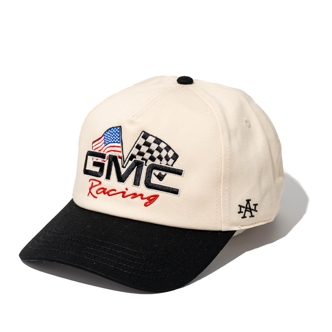 GMC RACING - ROSCOE TWILL��IVORY-BLACK�ˡ�AMERICAN NEEDLE �ʥ���åס�