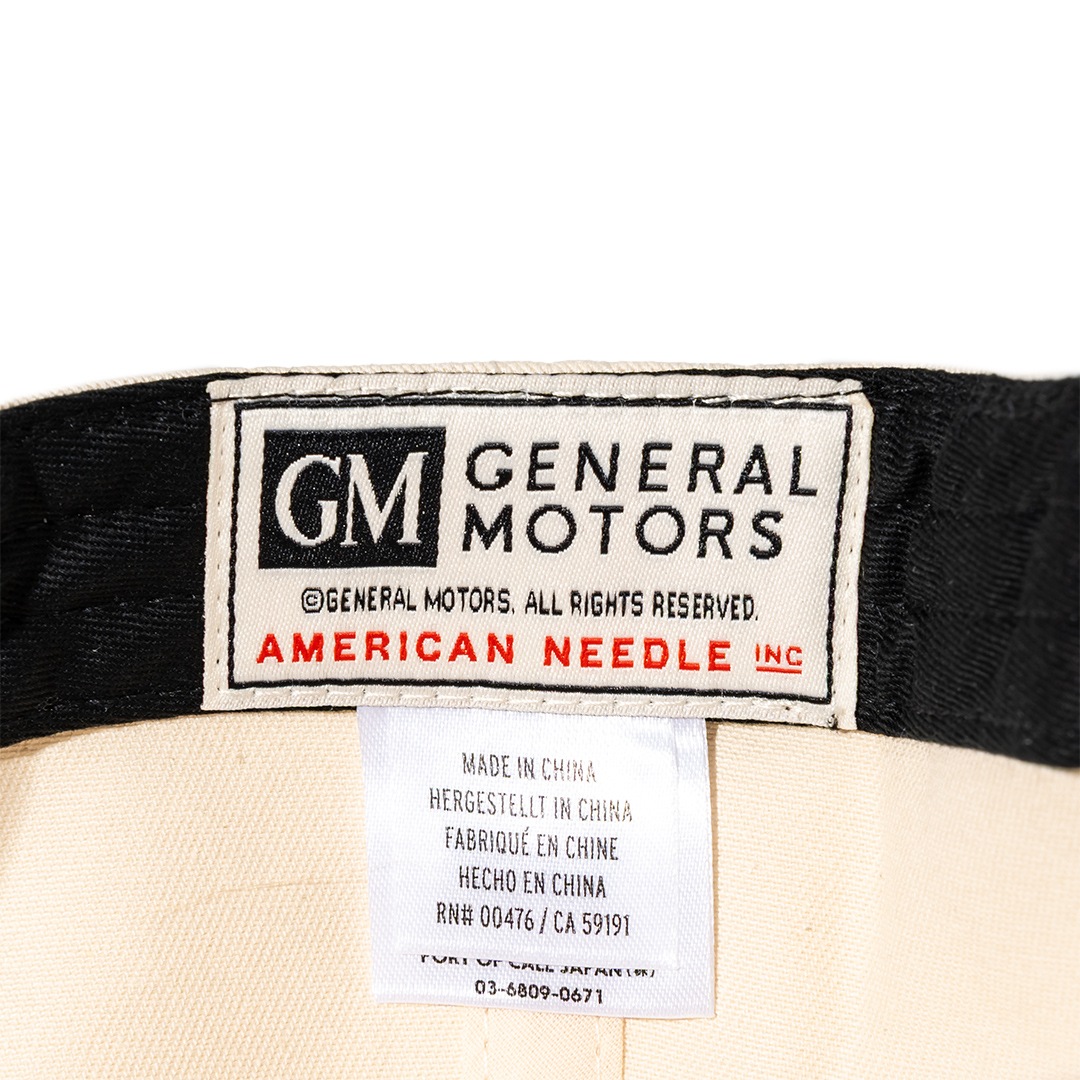 GMC RACING - ROSCOE TWILL��IVORY-BLACK�ˡ�AMERICAN NEEDLE �ʥ���åס�