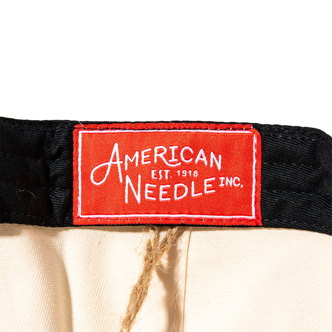 GMC RACING - ROSCOE TWILL��IVORY-BLACK�ˡ�AMERICAN NEEDLE �ʥ���åס�