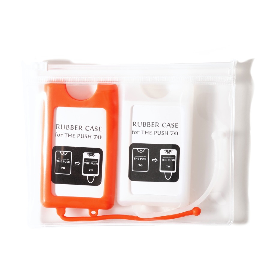 Rubber Case Orange & Clear SetTHE PUSHʥϥɥץ졼