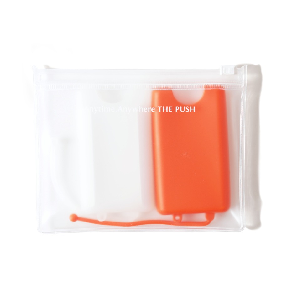Rubber Case Orange & Clear SetTHE PUSHʥϥɥץ졼