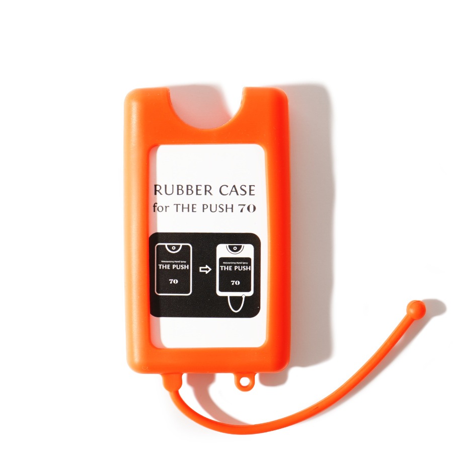 Rubber Case Orange & Clear SetTHE PUSHʥϥɥץ졼