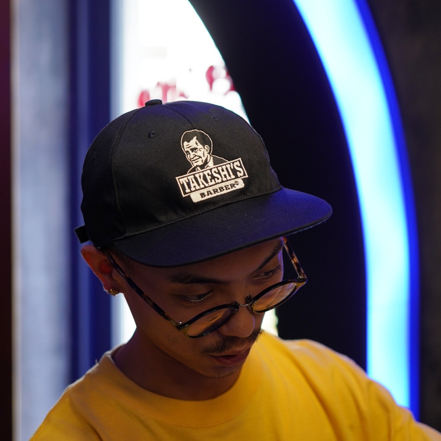 TAKESHI'S BARBER CAP �ʥ֥�å��ˡ�TAKESHI'S BARBER�ʥ���åס�
