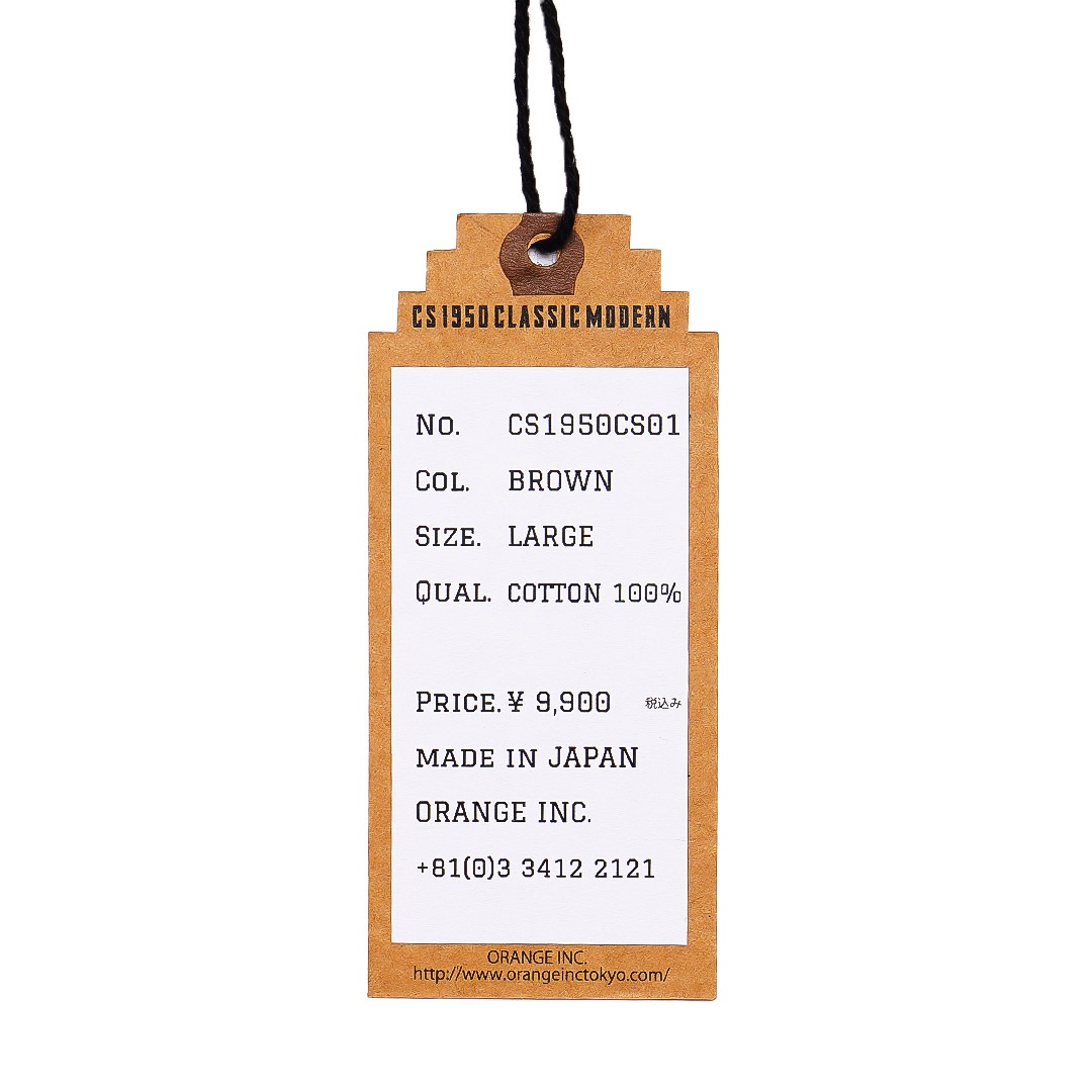 REGULAR HENLY NECK T��BROWN�ˡ�CS1950��T����ġ�