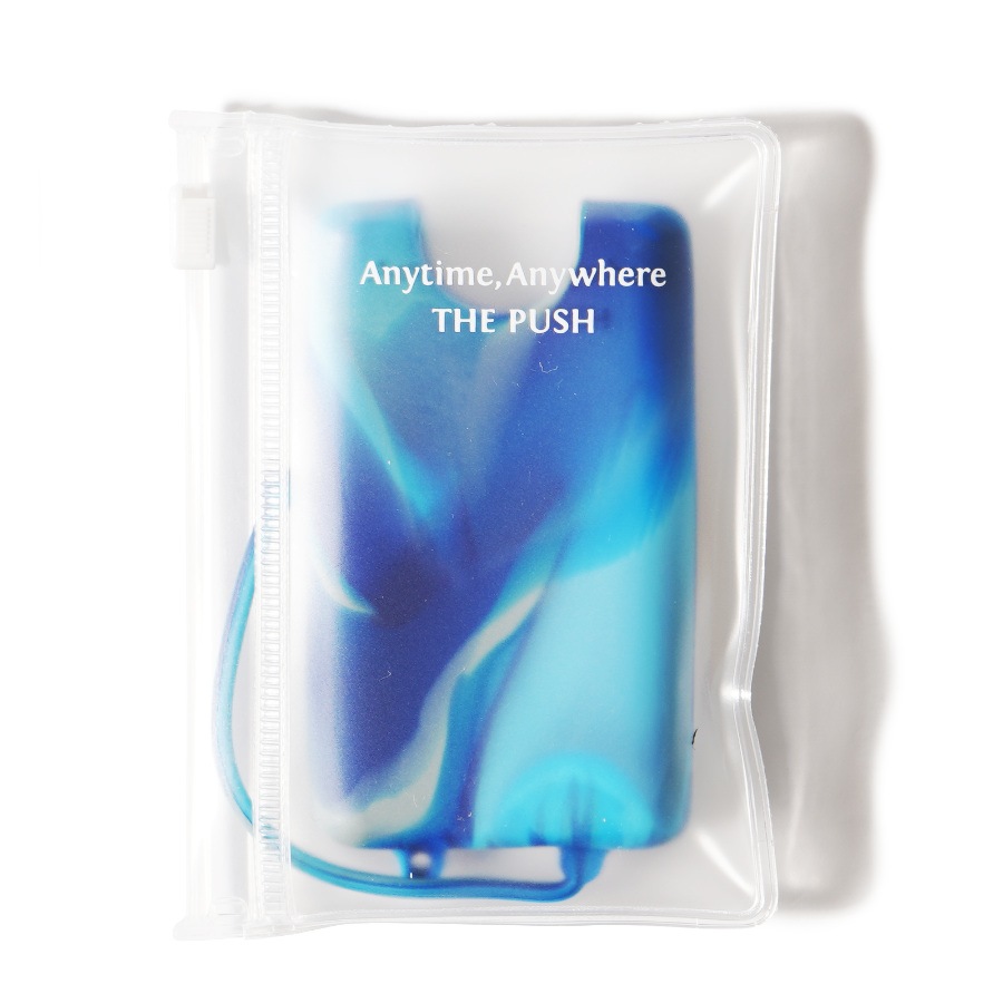 OK��THE PUSH Rubber Case BLUE MARBLE��THE PUSH�ʥϥ�ɥ��ץ졼��