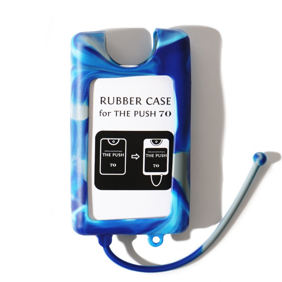 OK��THE PUSH Rubber Case BLUE MARBLE��THE PUSH�ʥϥ�ɥ��ץ졼��