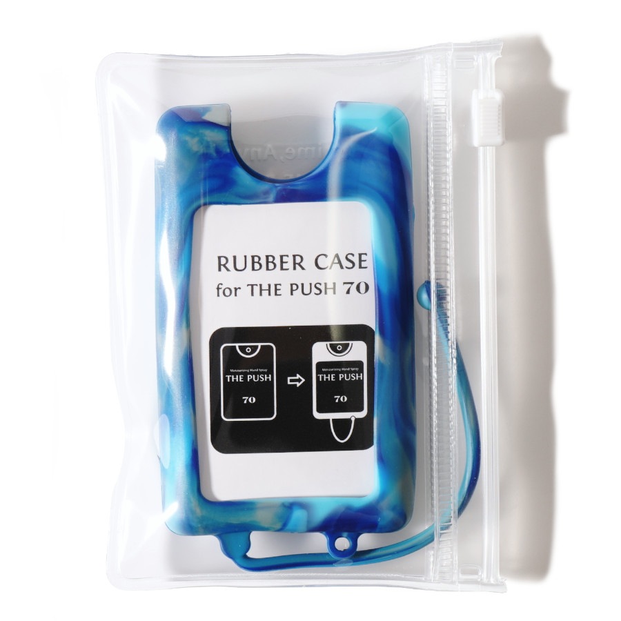 OK��THE PUSH Rubber Case BLUE MARBLE��THE PUSH�ʥϥ�ɥ��ץ졼��