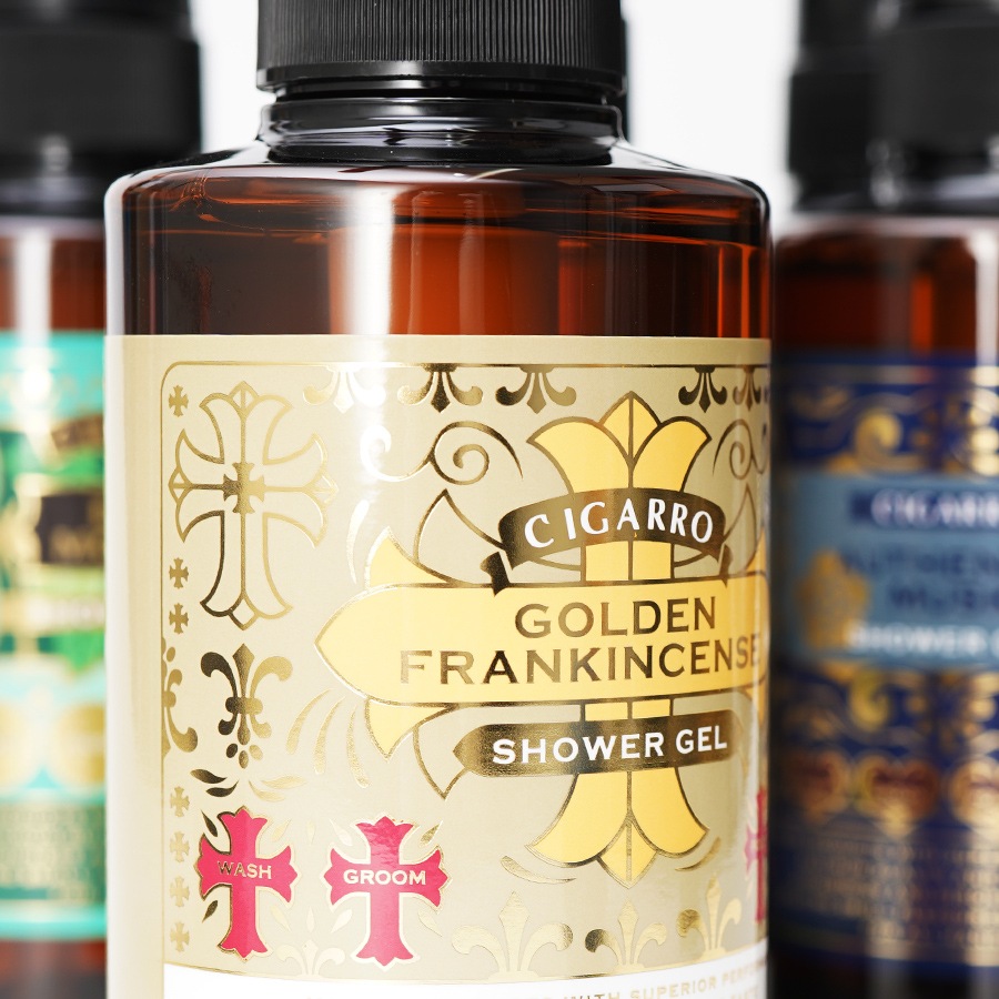 ゴールデンフランキンセンス シャワージェル 300ml／CIGARRO（ボディ