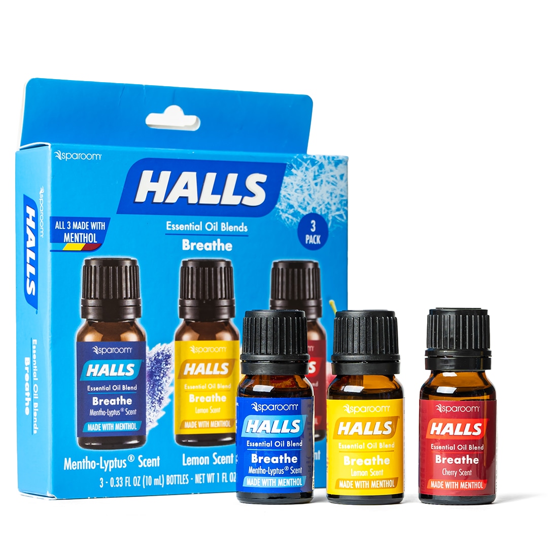 ホールズ エッセンシャルオイルブレンド 3パック／HALLS