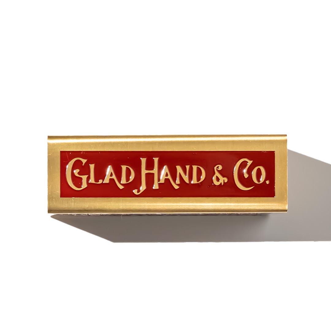 MATCHBOX HOLDER GOLD��RED��BOBBIN�ˡ�GLAD HAND �ʥޥå��ܥå�����