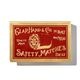 MATCHBOX HOLDER GOLD��RED��BOBBIN�ˡ�GLAD HAND �ʥޥå��ܥå�����