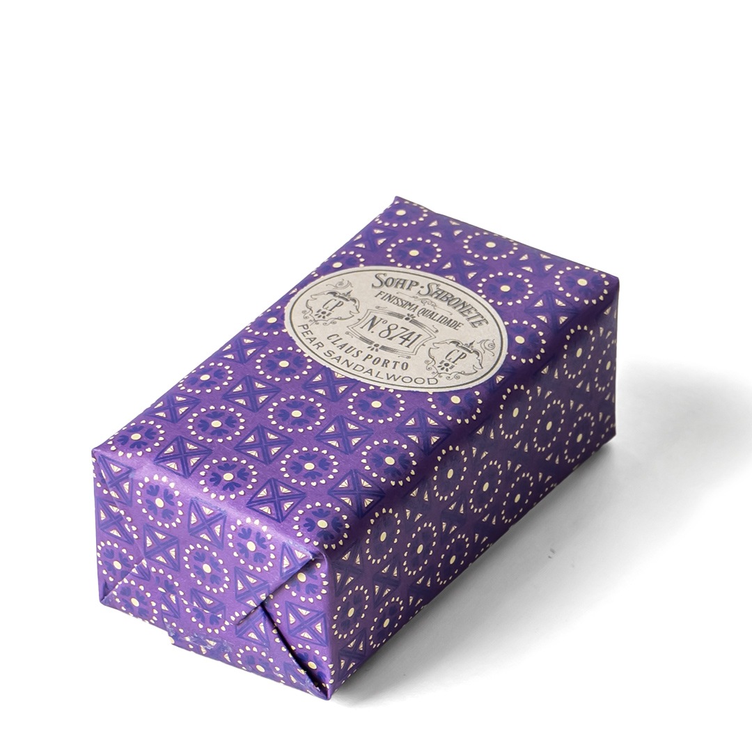 8741 PEAR SANDALWOOD WAX SEALED SOAP BAR 150gCLAUS PORTOи