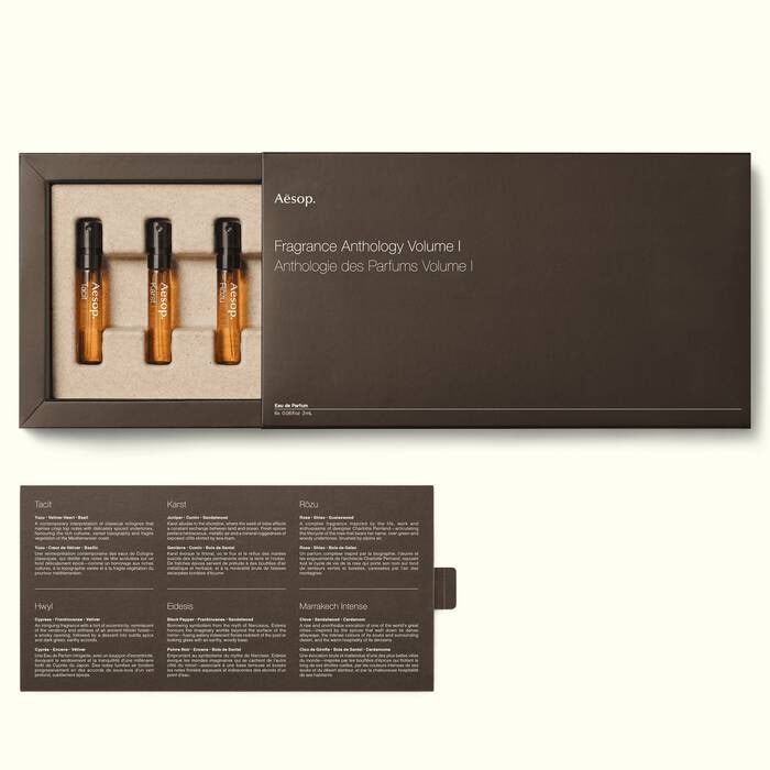 Aesop&Shiro フレグランス アンソロジー ボリューム I セット フレグランス アンソロジー ボリューム I／Aesop（香水） | カテゴリ