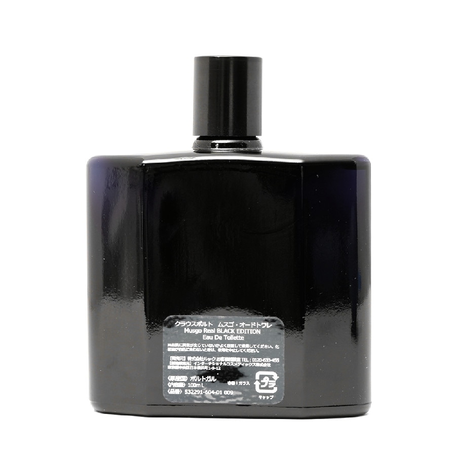 MUSGO REAL BLACK EDITION EAU DE TOILETTE 100mlCLAUS PORTOʹ