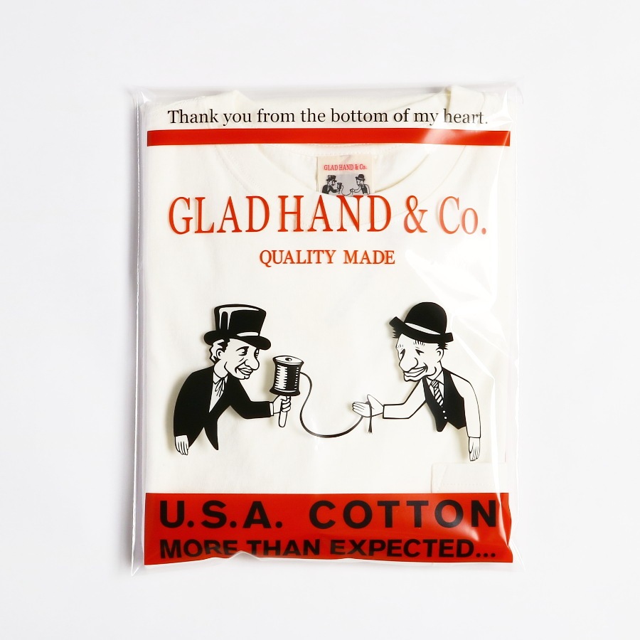 STANDARD POCKET T-SHIRTS_20WHˡGLAD HAND Tġ