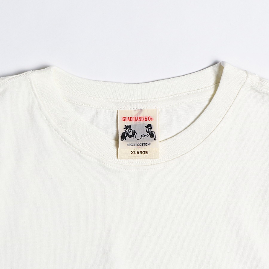STANDARD POCKET T-SHIRTS_20WHˡGLAD HAND Tġ