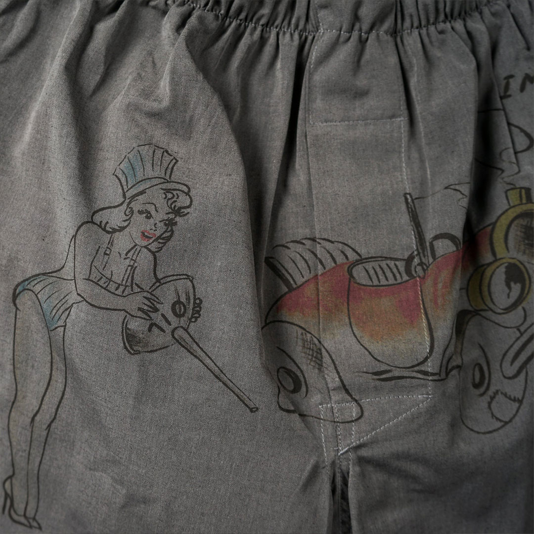 STANDARD BOXER SHORTS PRINT C BLACKʥܥåˡGLAD HAND ʥѥġ