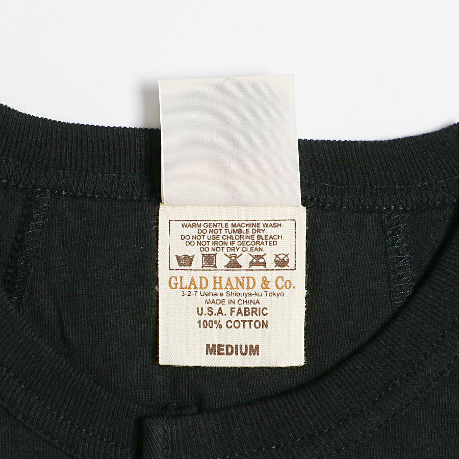 STANDARD HENRY POCKET T-SHIRTS_13��BK�ˡ�GLAD HAND ��T����ġ�