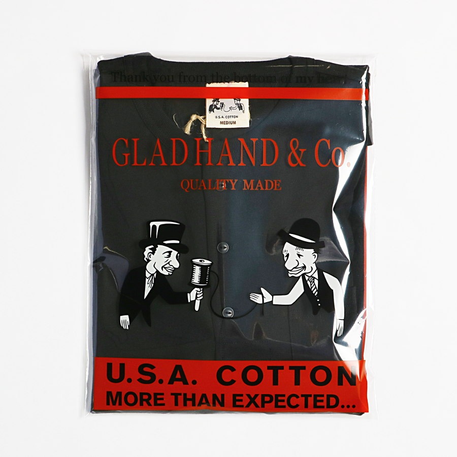 STANDARD HENRY POCKET T-SHIRTS_13��BK�ˡ�GLAD HAND ��T����ġ�