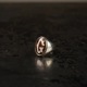 INSIGNIA PINKIE RING��BROWN�ˡ�GLAD HAND�ʻ��ء�