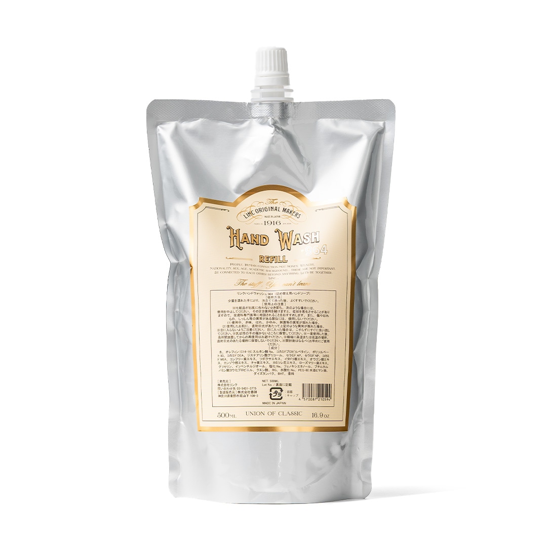 964 HAND WASH 詰替え用 500ml／Linc Original Makers（ハンドソープ