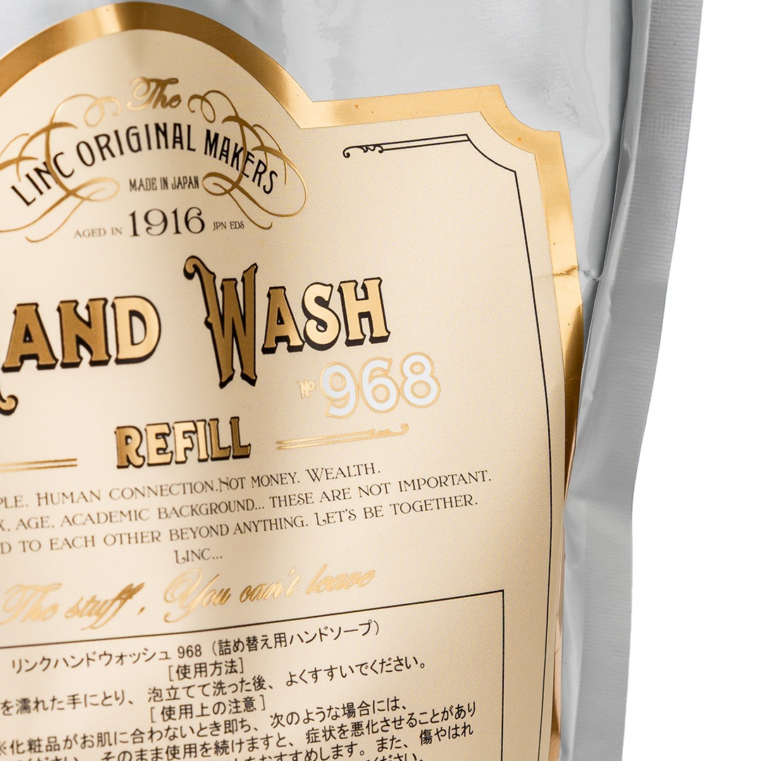 968 HAND WASH 詰替え用 500ml／Linc Original Makers（ハンドソープ