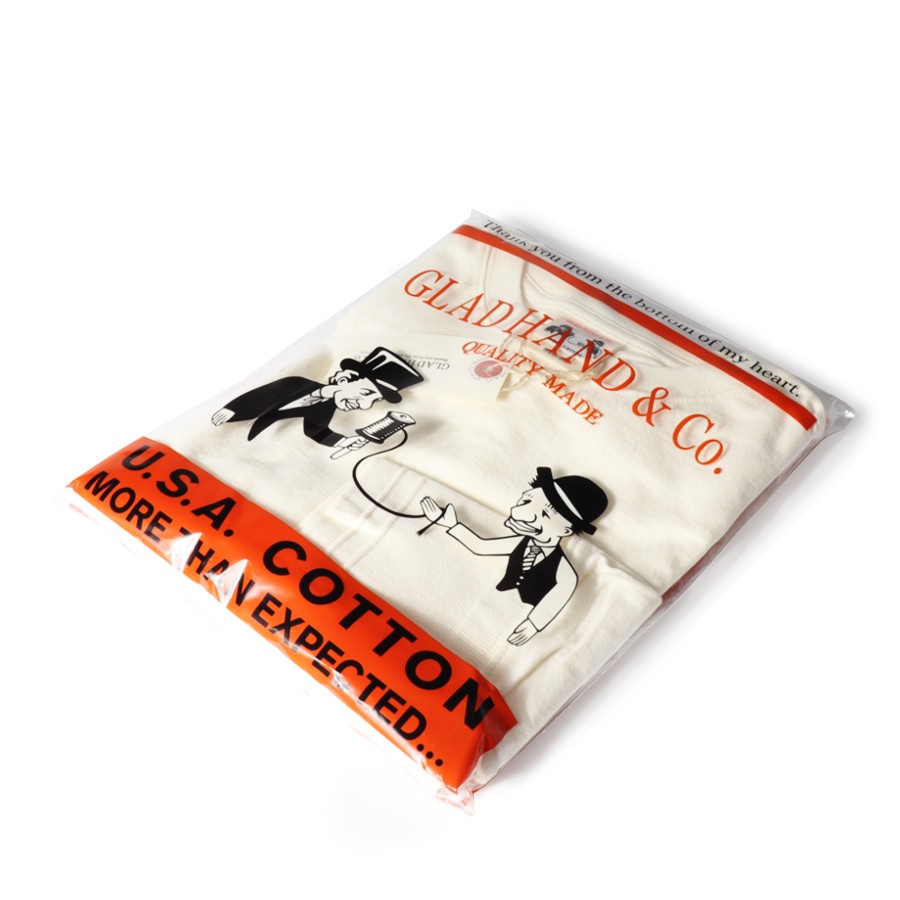 STANDARD POCKET L/S T-SHIRTS_25WHˡGLAD HAND Tġ