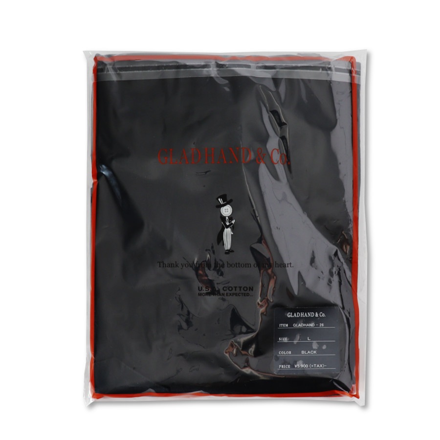 STANDARD HENRY POCKET L/S T-SHIRTS_26BKˡGLAD HAND Tġ