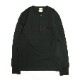 STANDARD HENRY POCKET L/S T-SHIRTS_26BKˡGLAD HAND Tġ